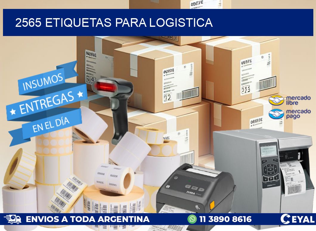 2565 ETIQUETAS PARA LOGISTICA