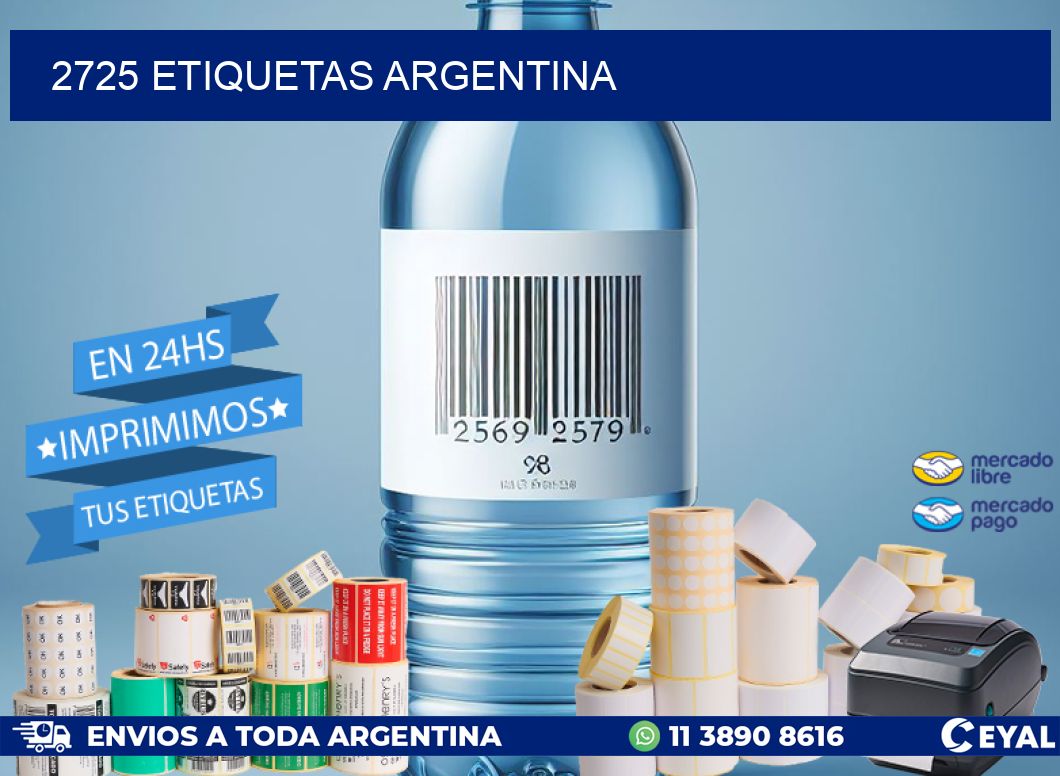 2725 ETIQUETAS ARGENTINA