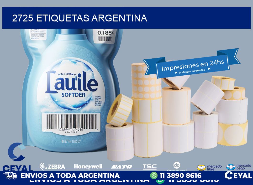 2725 ETIQUETAS ARGENTINA
