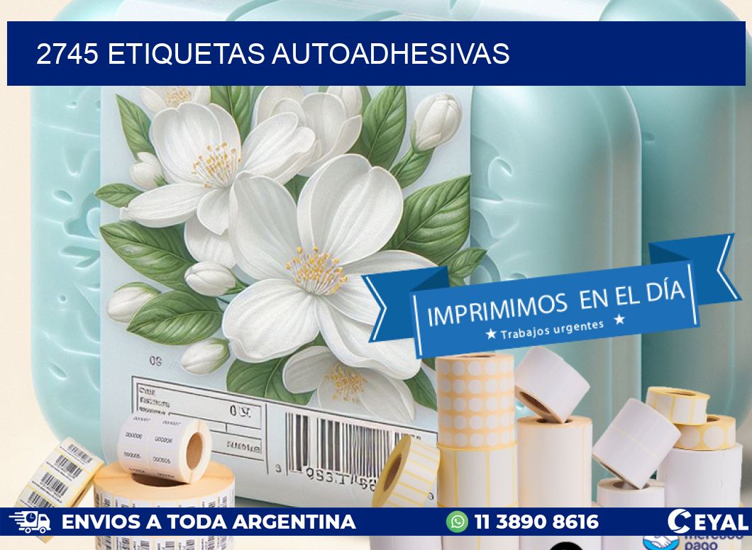 2745 ETIQUETAS AUTOADHESIVAS