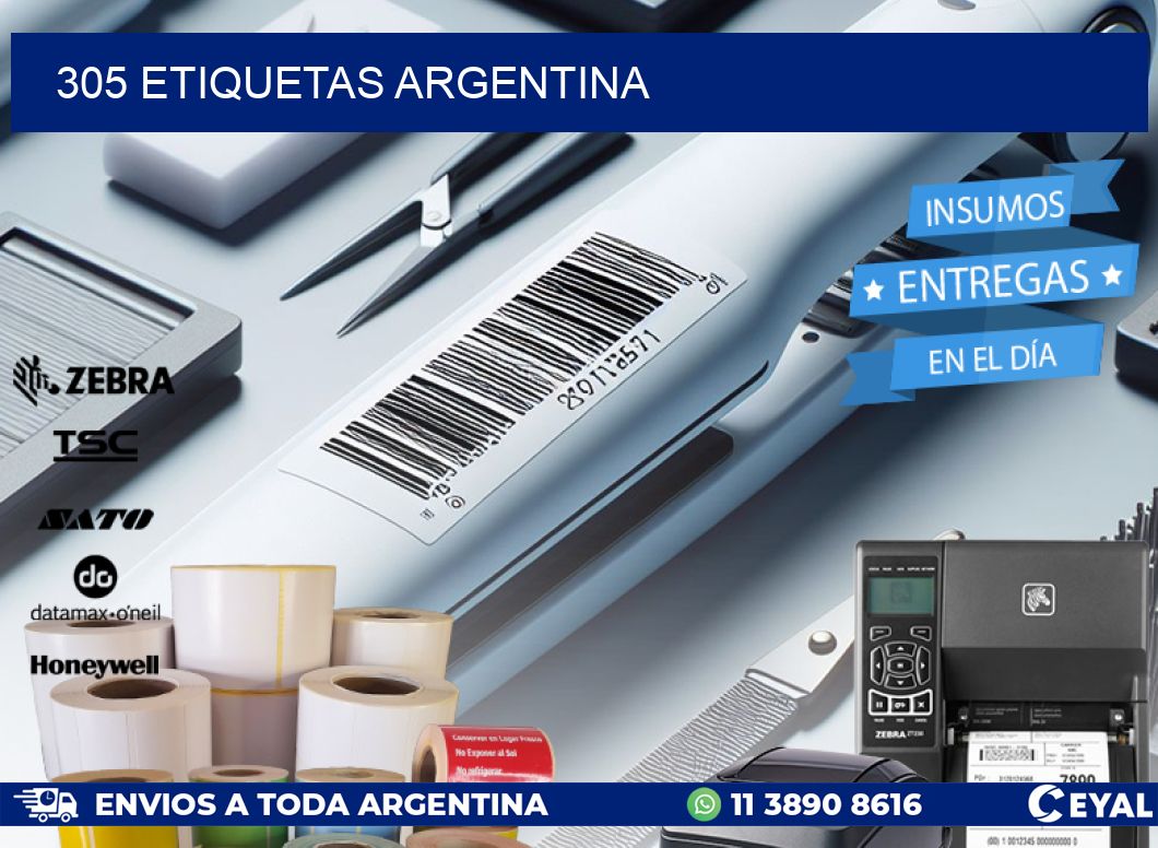 305 ETIQUETAS ARGENTINA