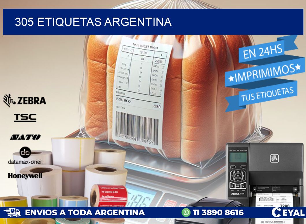 305 ETIQUETAS ARGENTINA