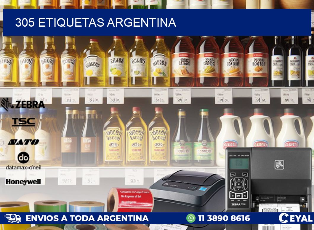 305 ETIQUETAS ARGENTINA