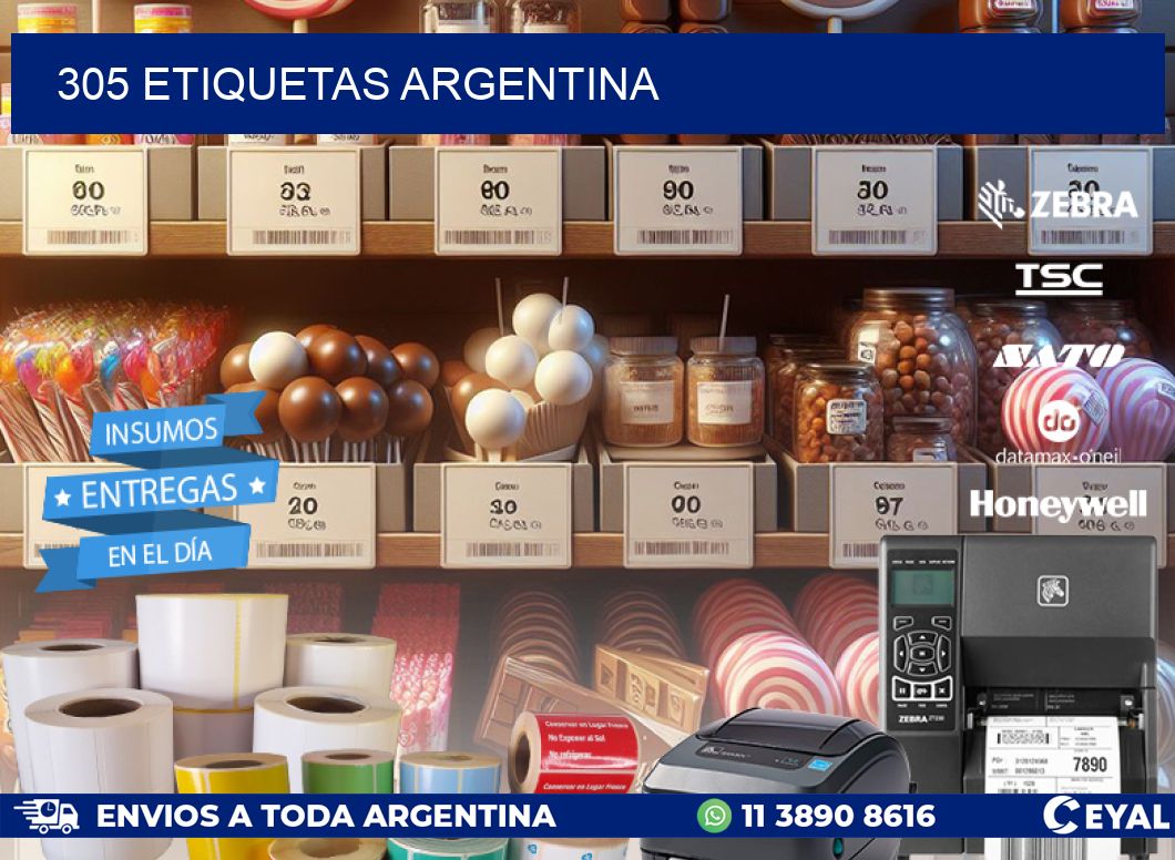 305 ETIQUETAS ARGENTINA