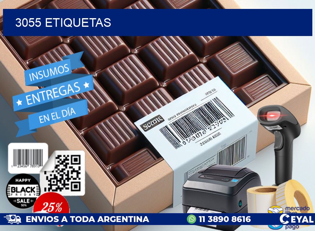3055 ETIQUETAS