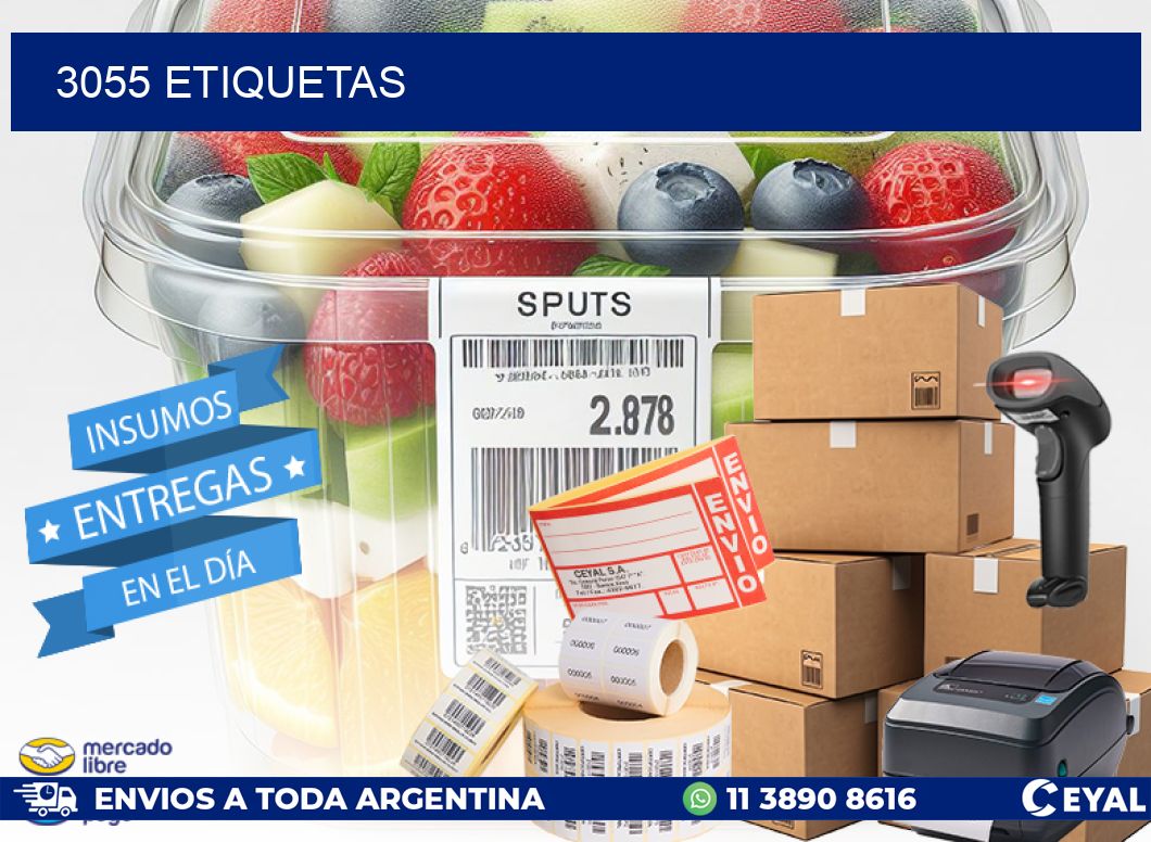 3055 ETIQUETAS