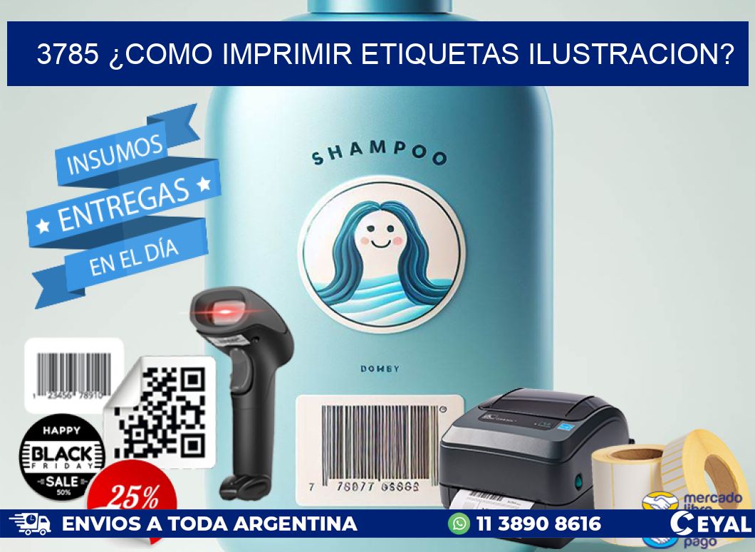 3785 ¿COMO IMPRIMIR ETIQUETAS ILUSTRACION?