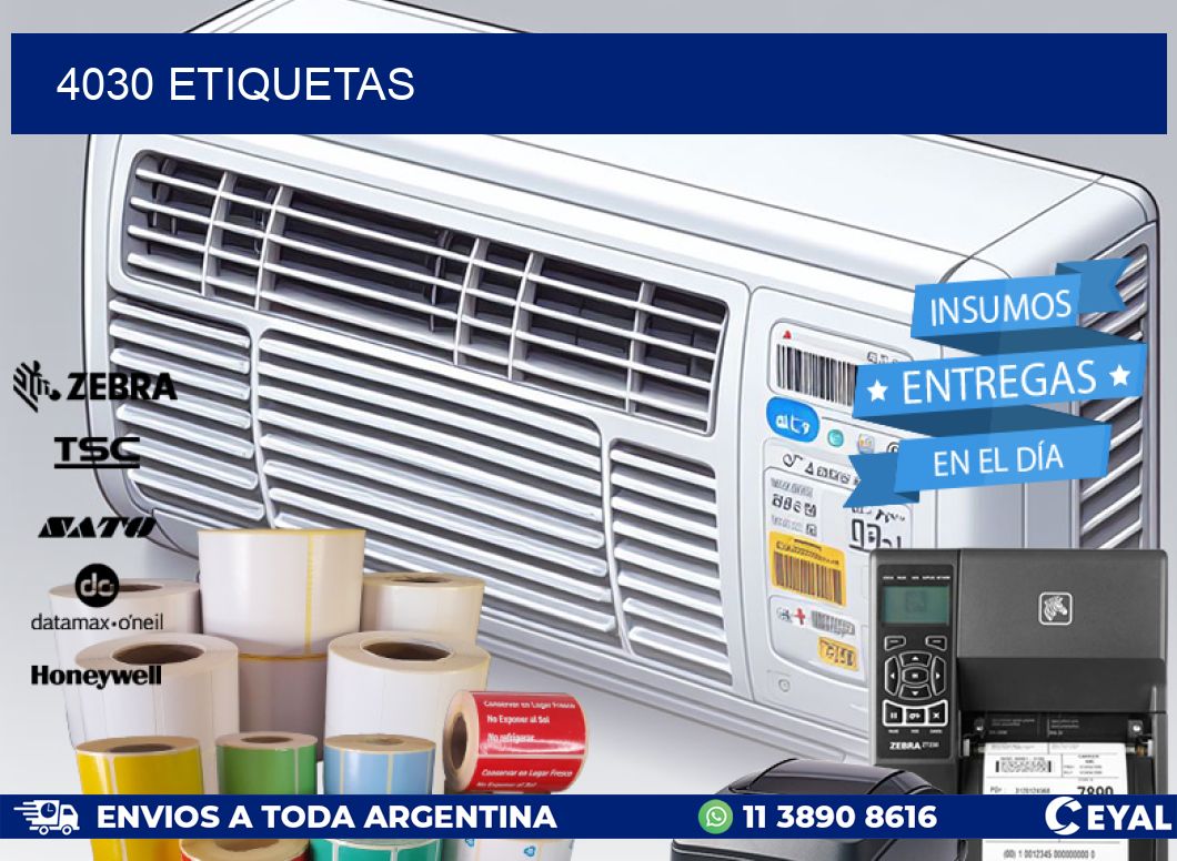 4030 ETIQUETAS