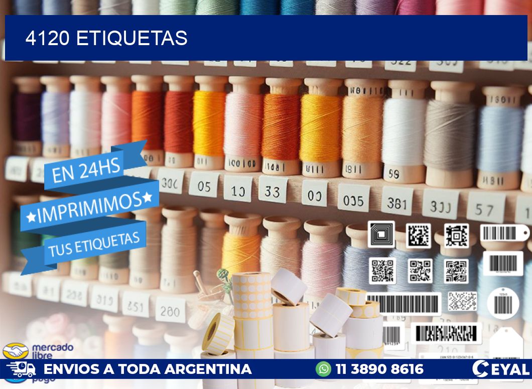 4120 ETIQUETAS