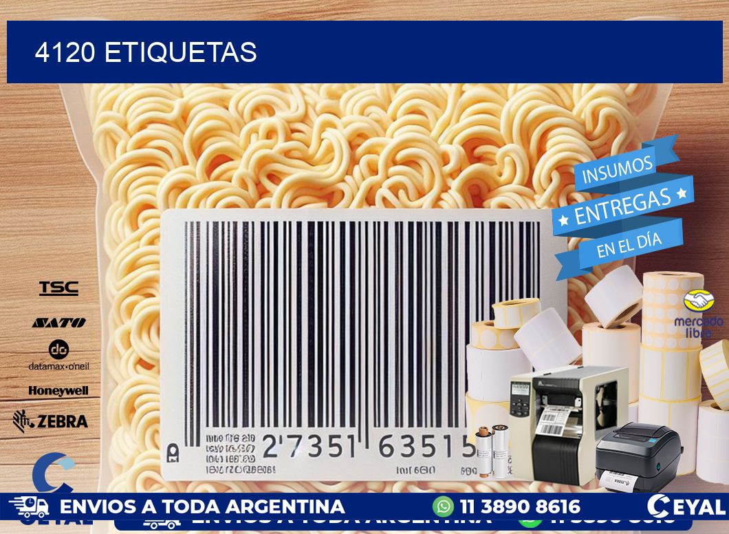4120 ETIQUETAS