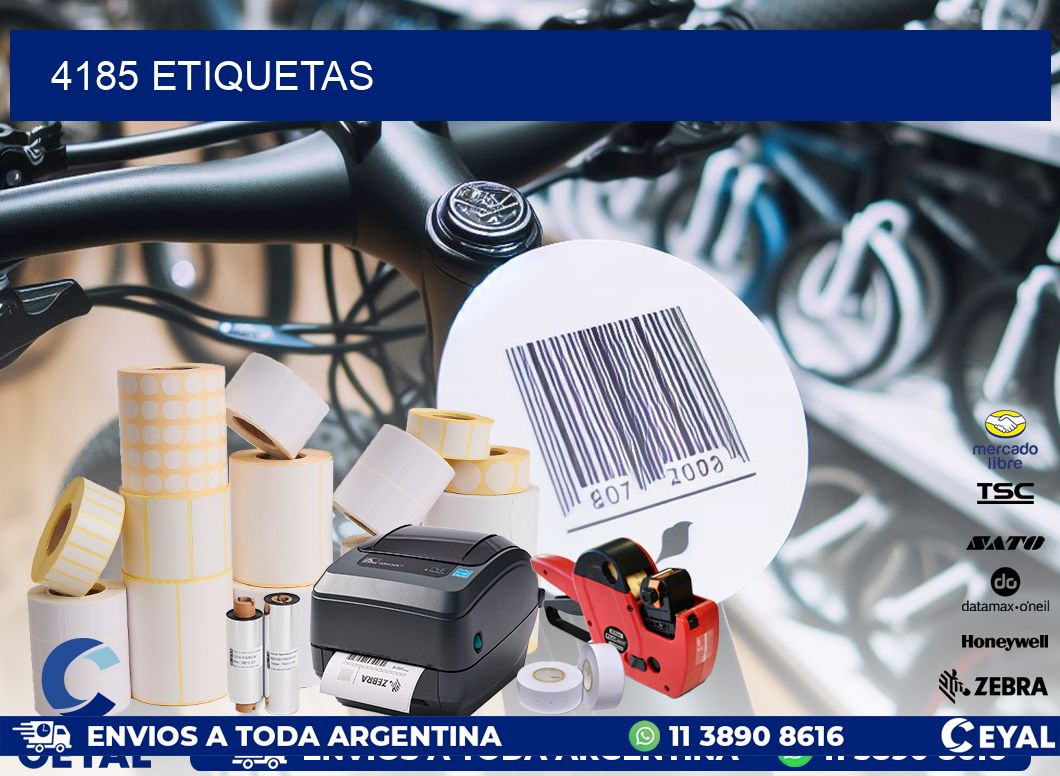 4185 ETIQUETAS