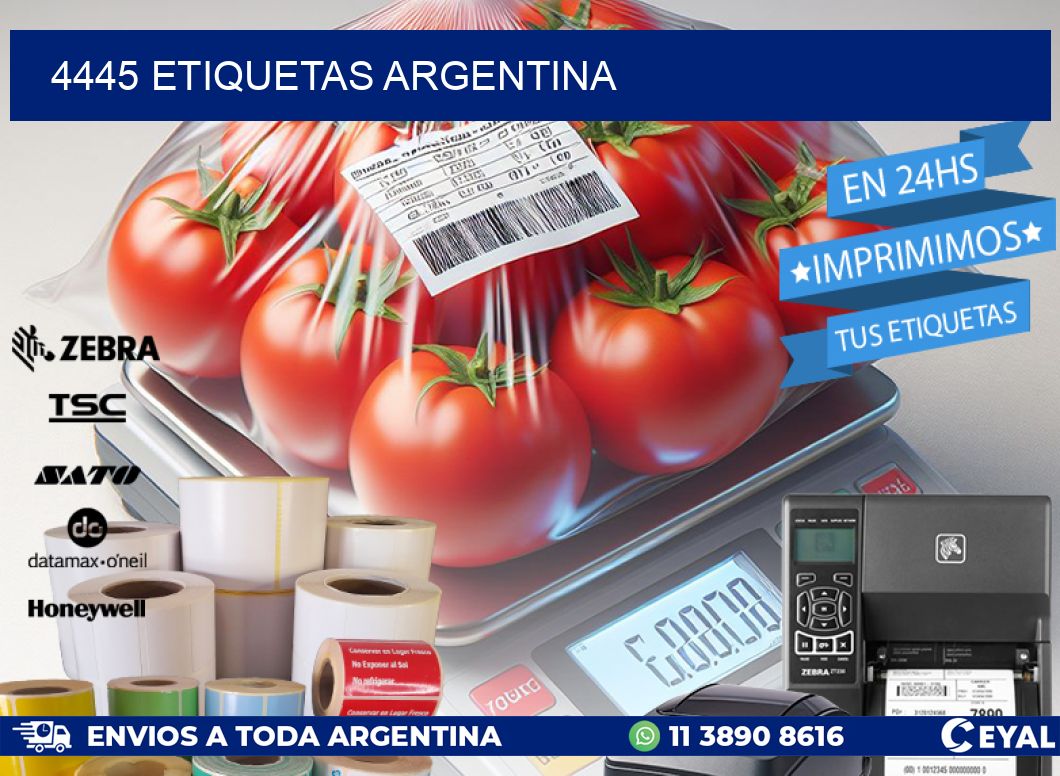 4445 ETIQUETAS ARGENTINA