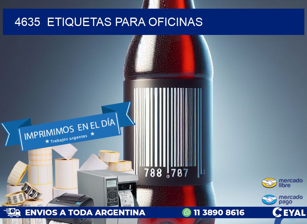 4635 ETIQUETAS PARA OFICINAS