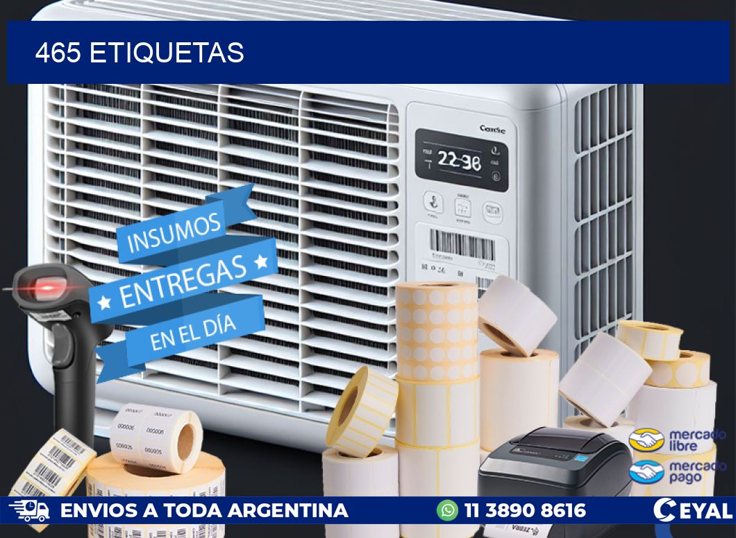465 ETIQUETAS