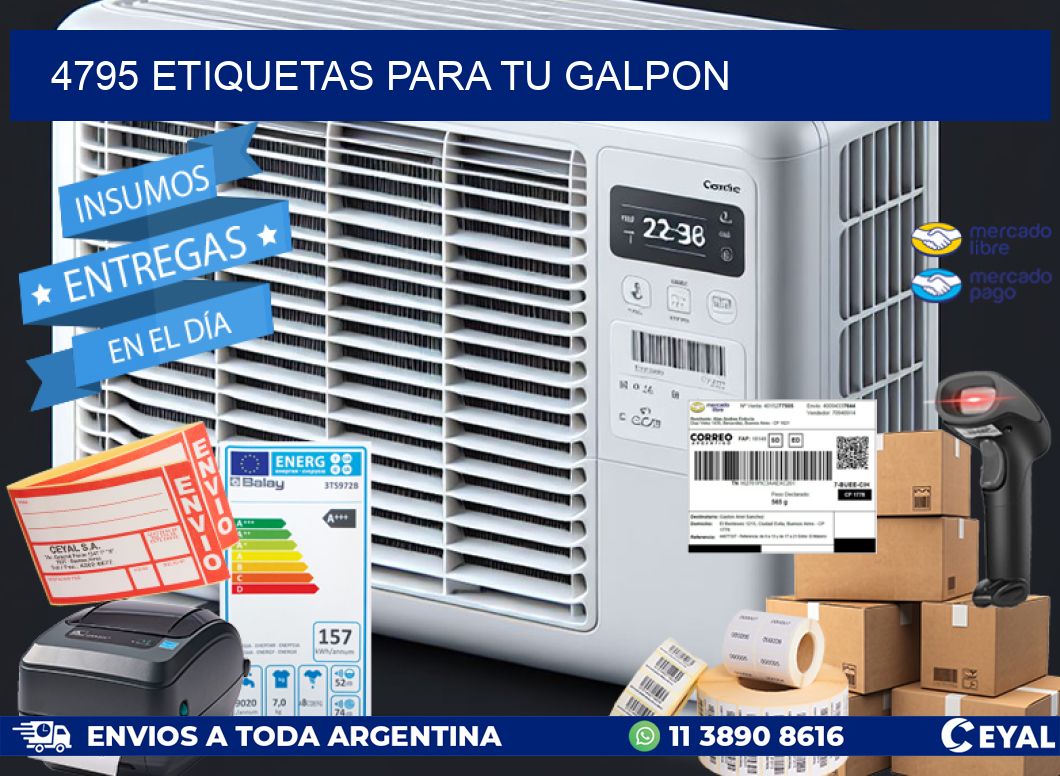 4795 ETIQUETAS PARA TU GALPON