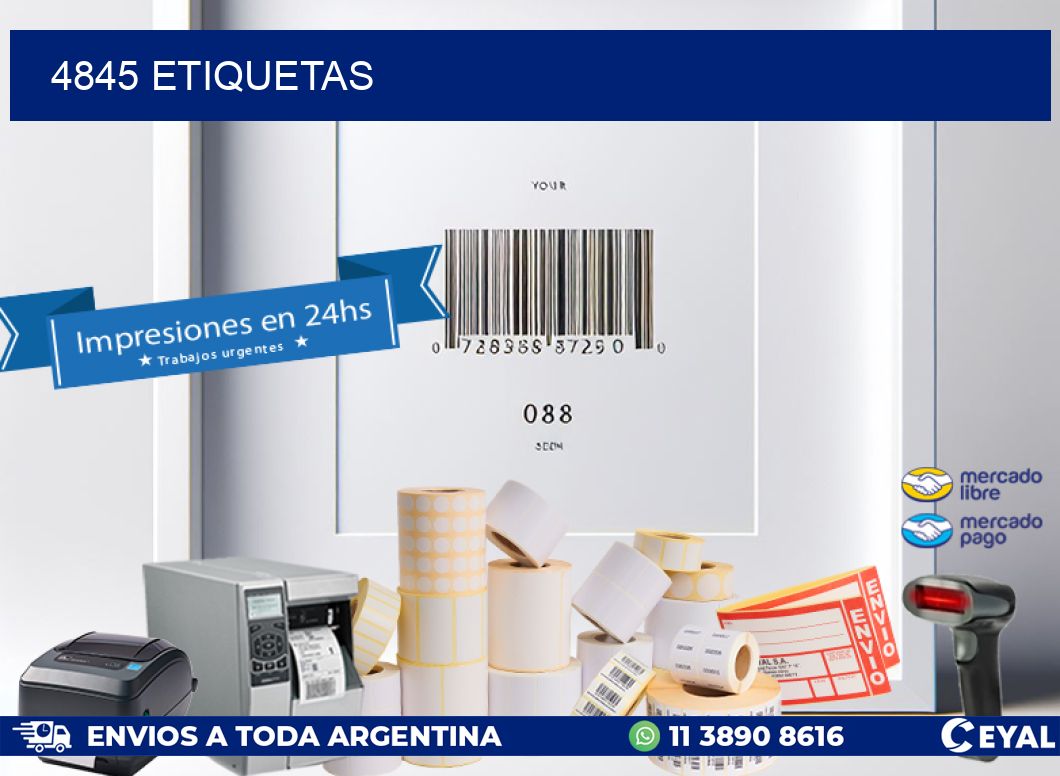 4845 ETIQUETAS