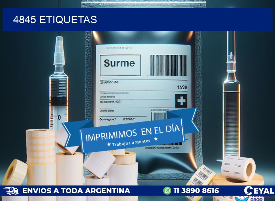 4845 ETIQUETAS