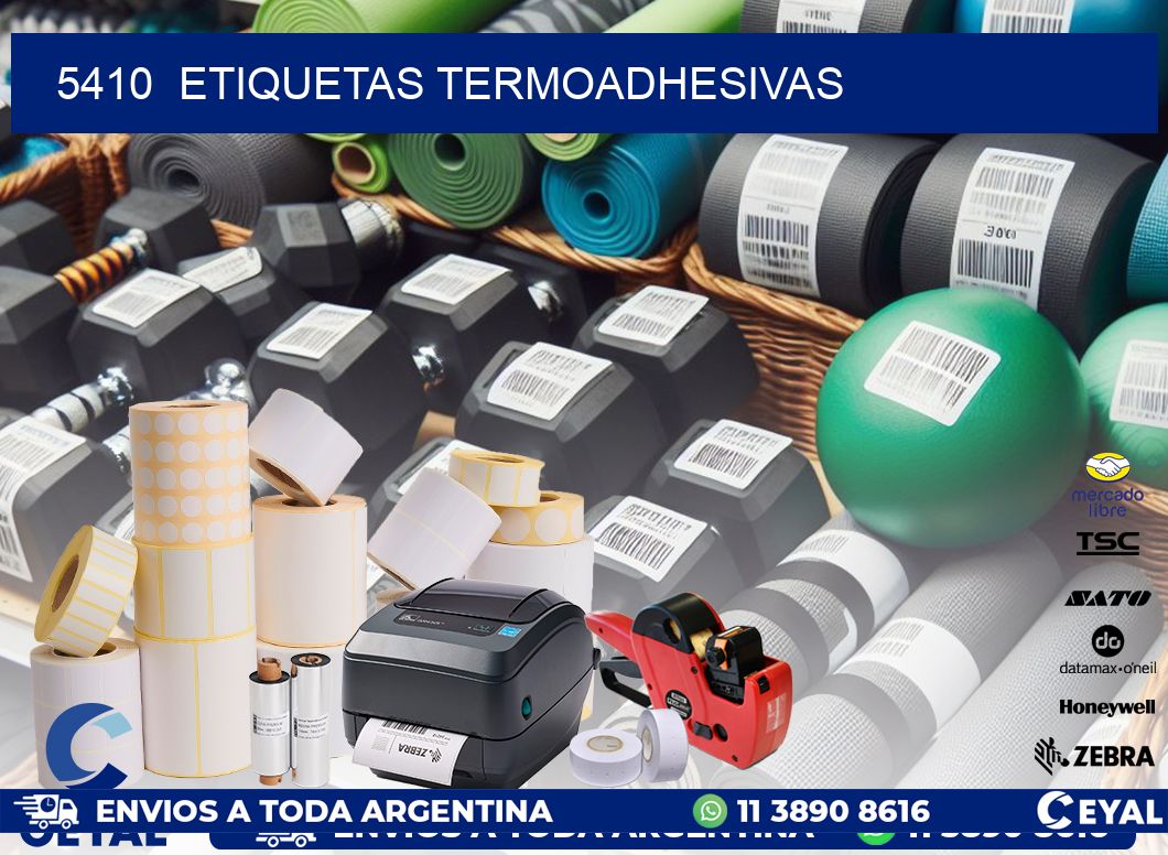 5410  ETIQUETAS TERMOADHESIVAS