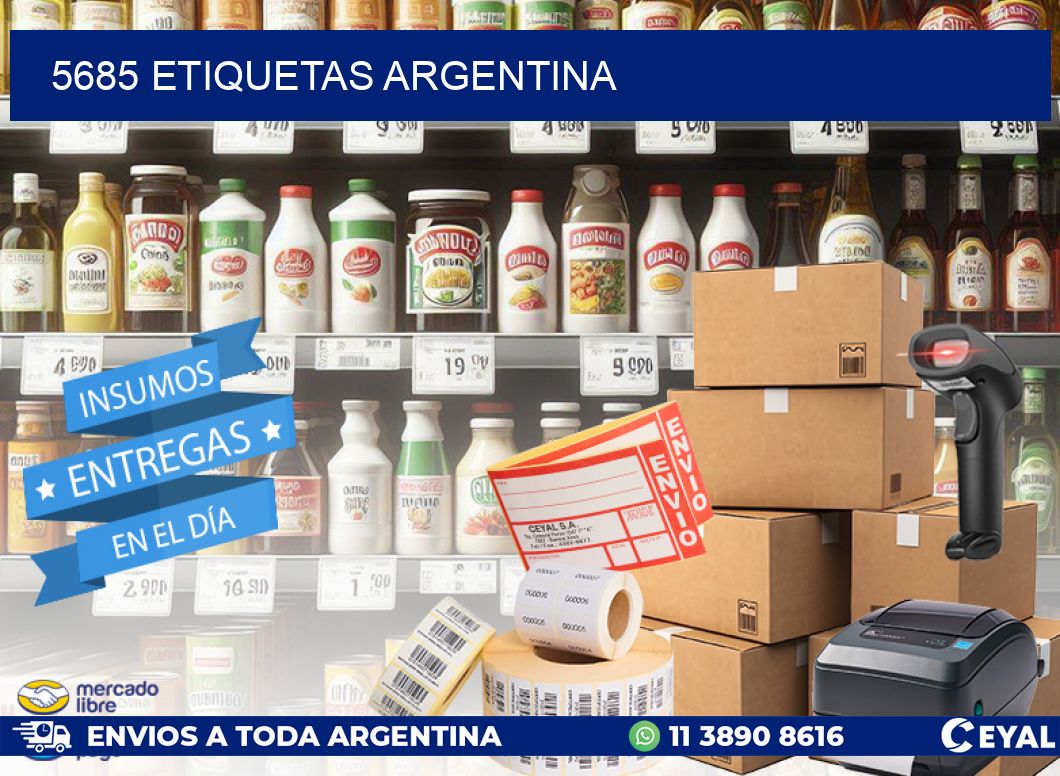 5685 ETIQUETAS ARGENTINA