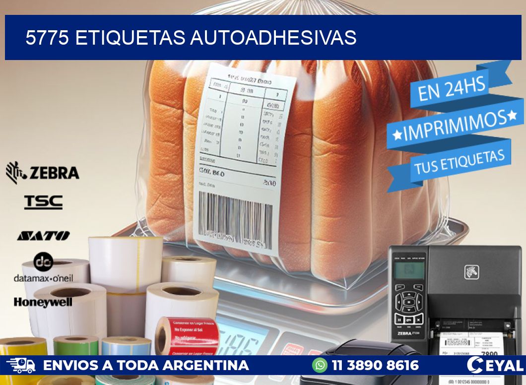 5775 ETIQUETAS AUTOADHESIVAS