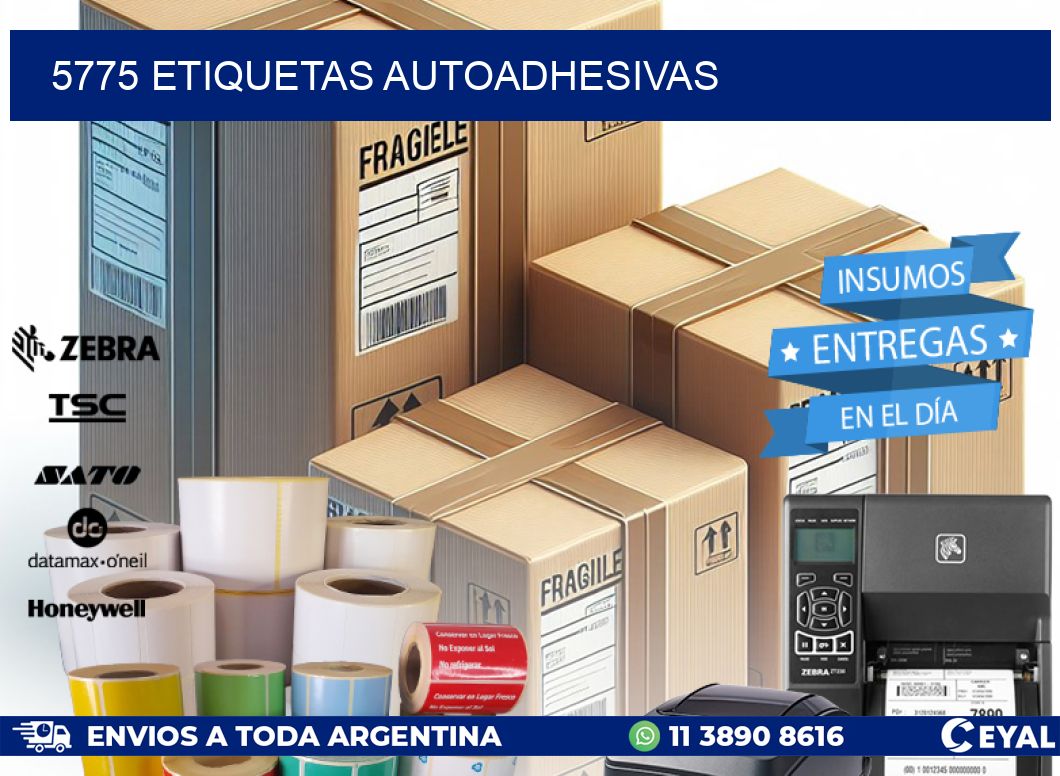 5775 ETIQUETAS AUTOADHESIVAS