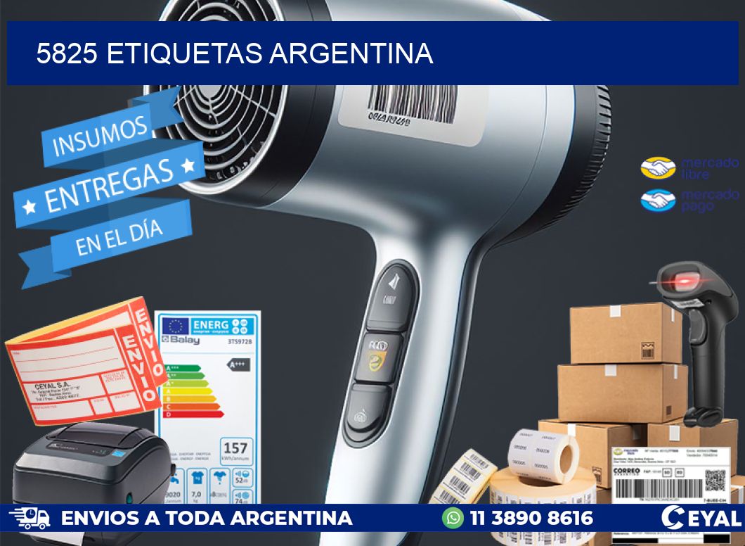 5825 ETIQUETAS ARGENTINA