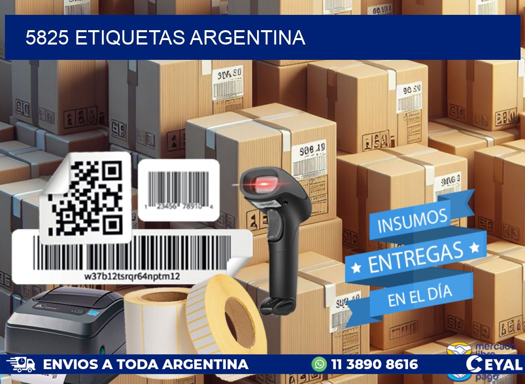 5825 ETIQUETAS ARGENTINA