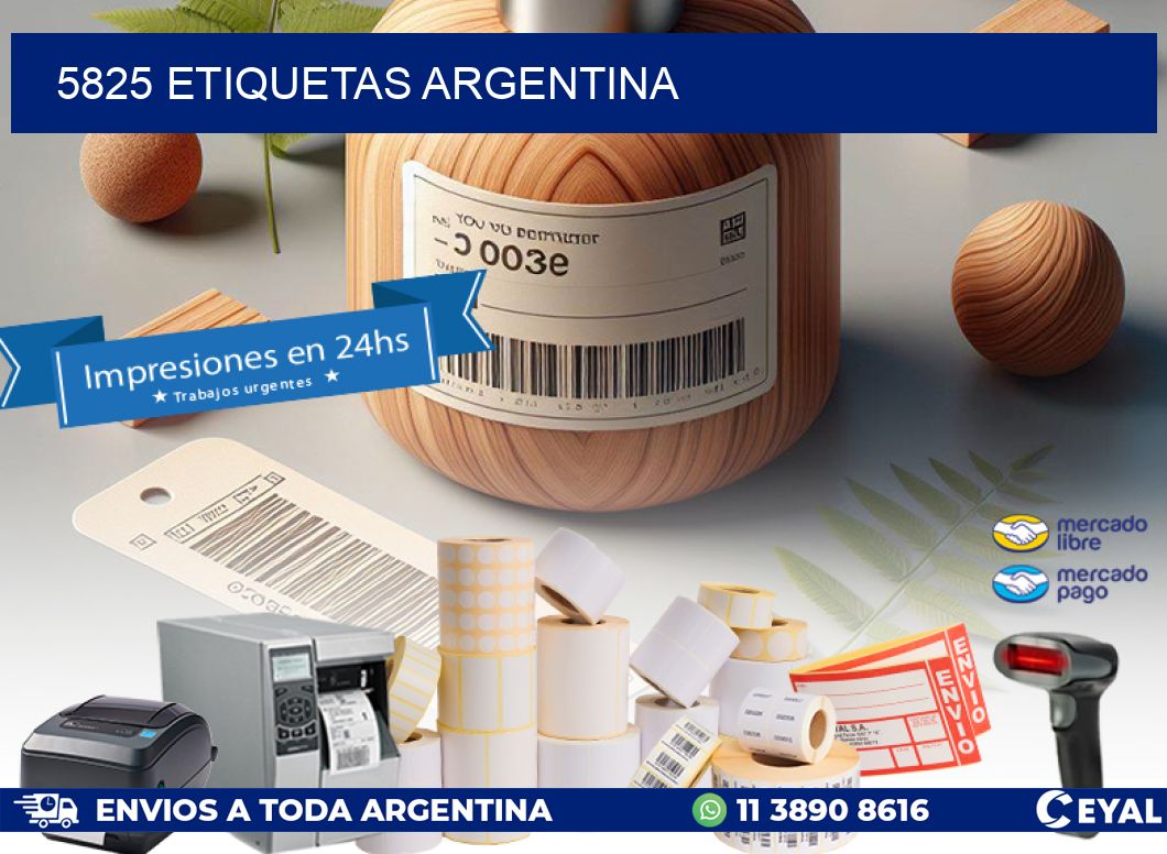 5825 ETIQUETAS ARGENTINA