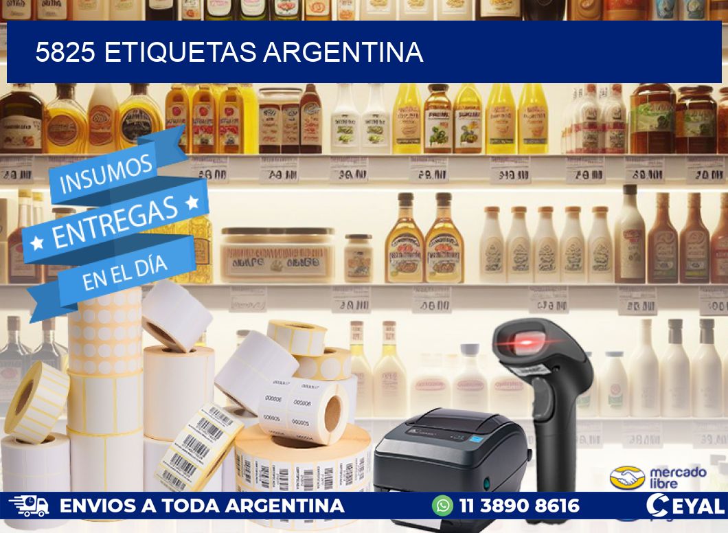5825 ETIQUETAS ARGENTINA