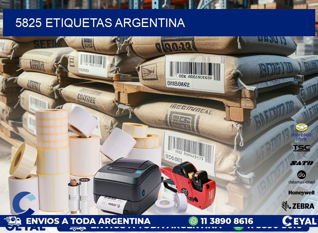 5825 ETIQUETAS ARGENTINA
