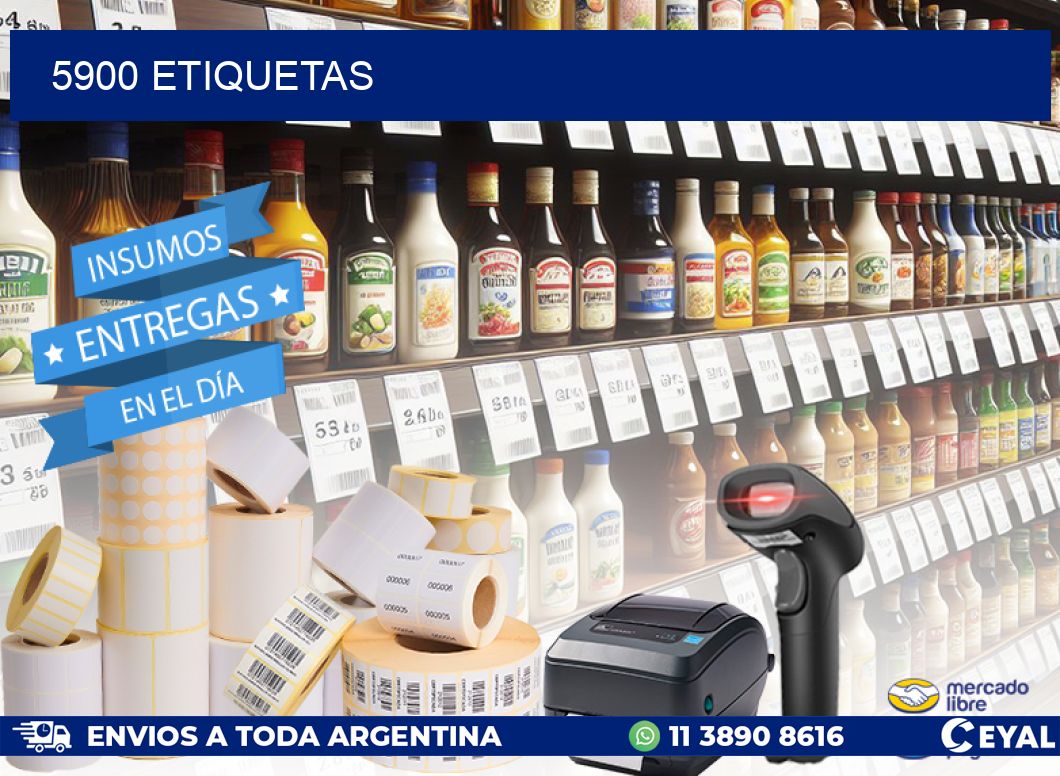 5900 ETIQUETAS