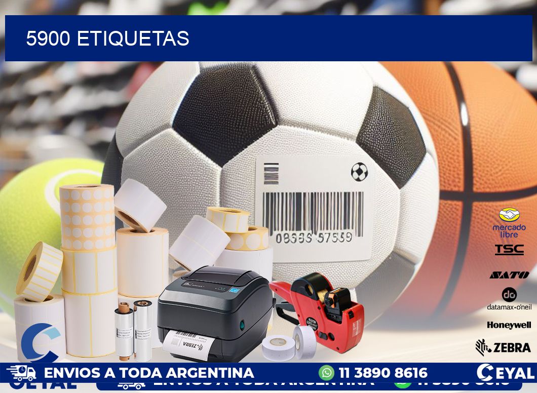 5900 ETIQUETAS