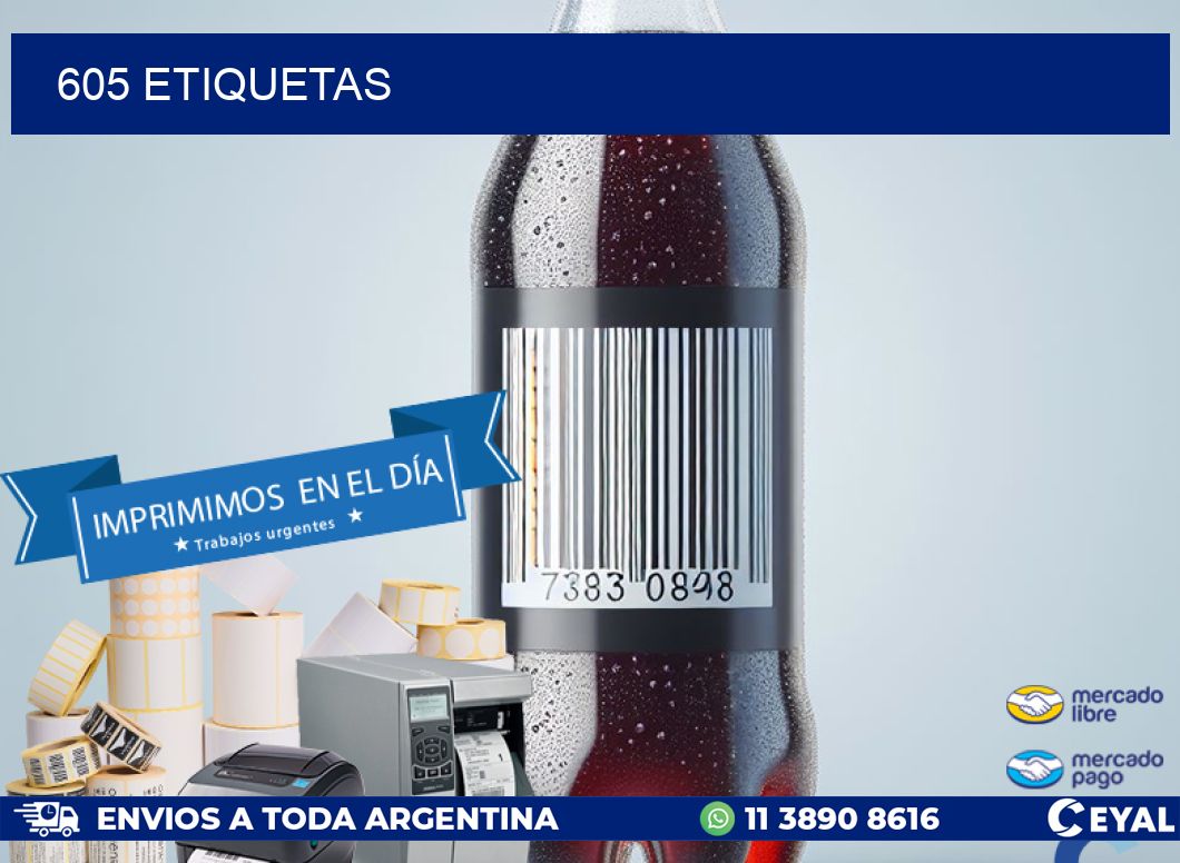 605 ETIQUETAS