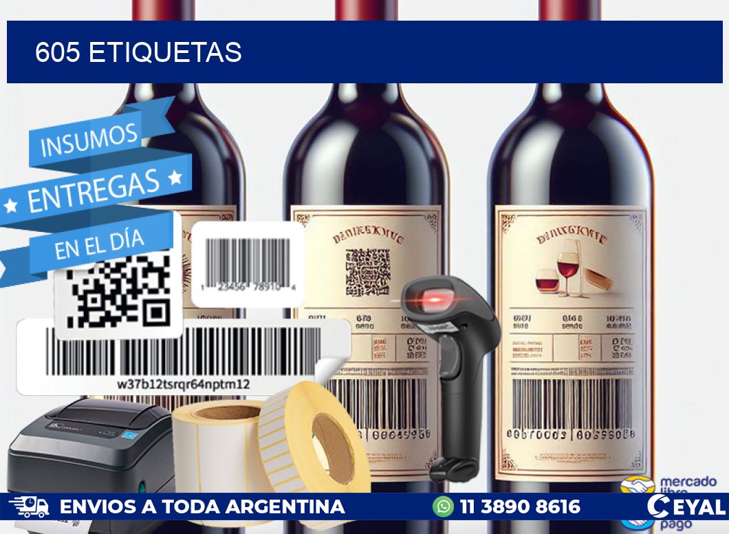 605 ETIQUETAS