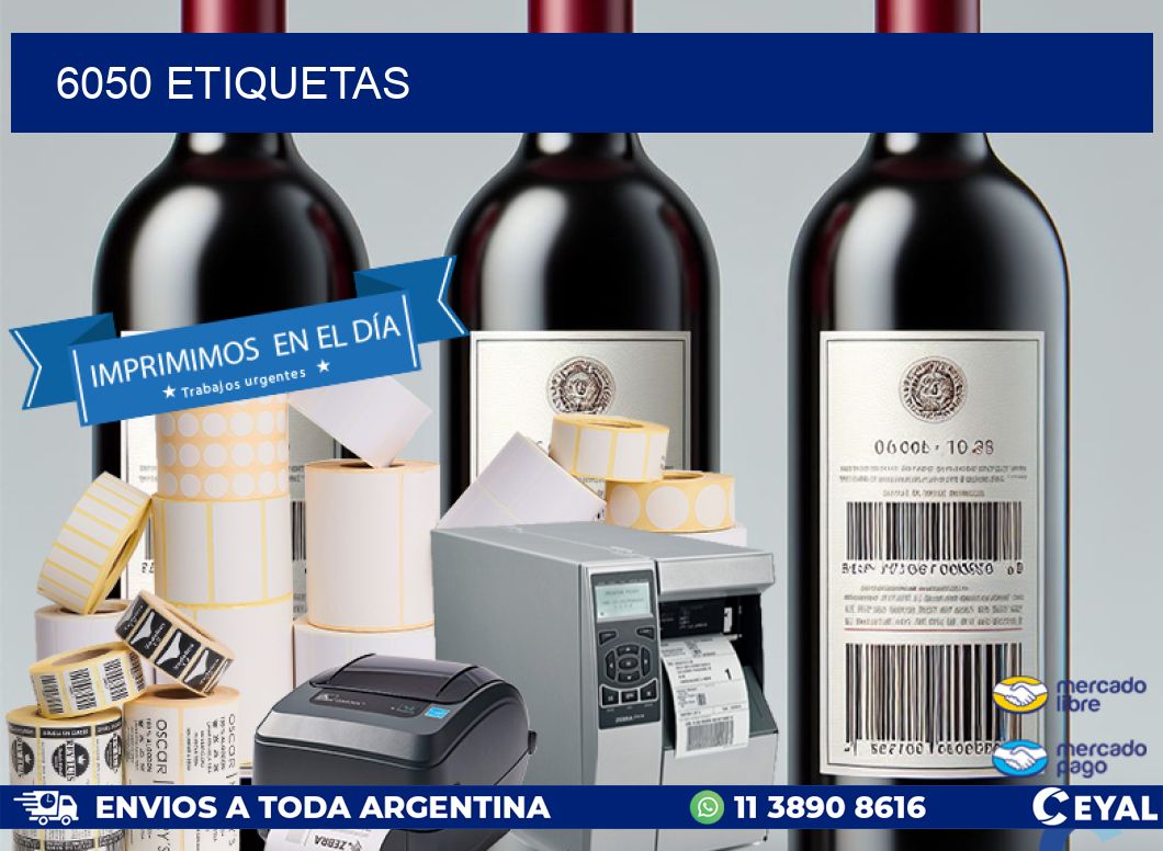 6050 ETIQUETAS