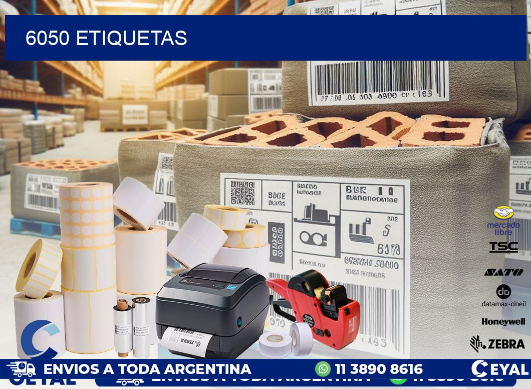 6050 ETIQUETAS