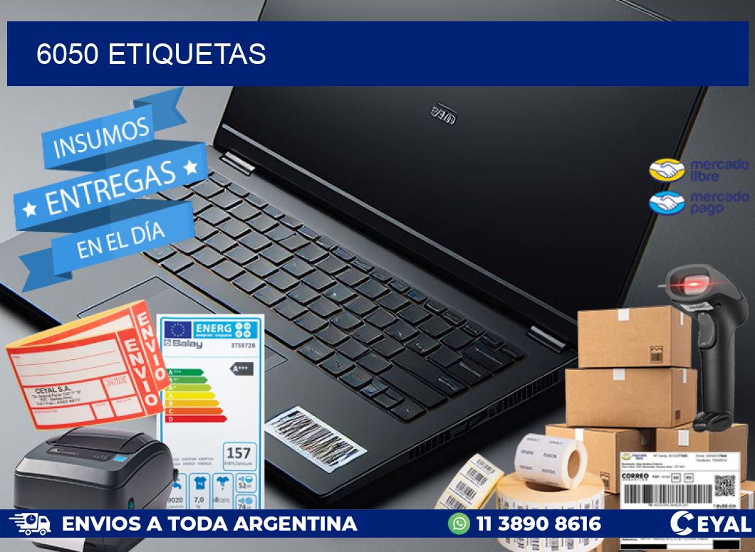 6050 ETIQUETAS