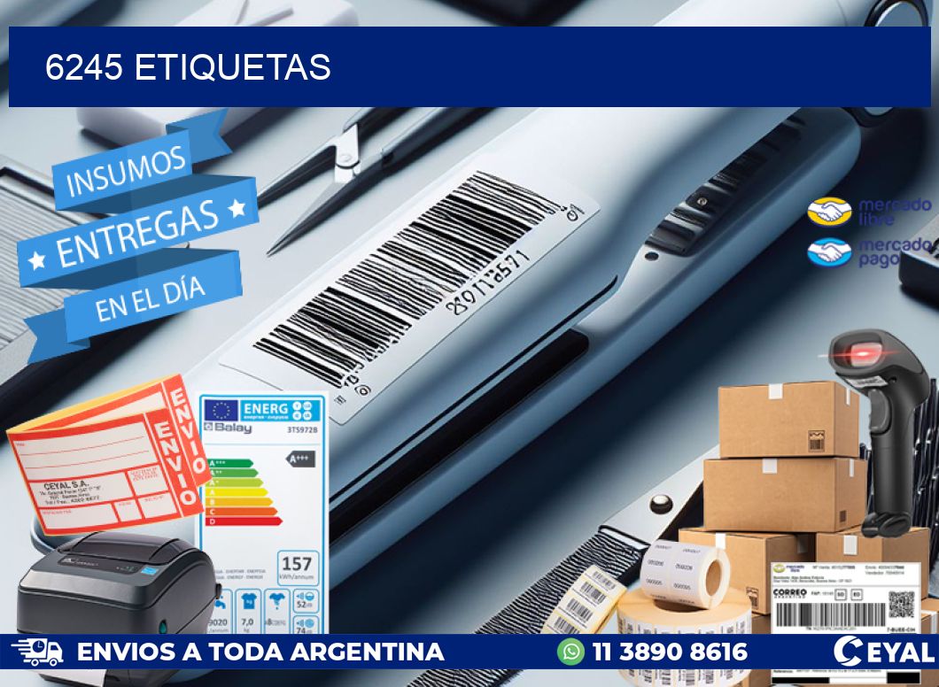 6245 ETIQUETAS