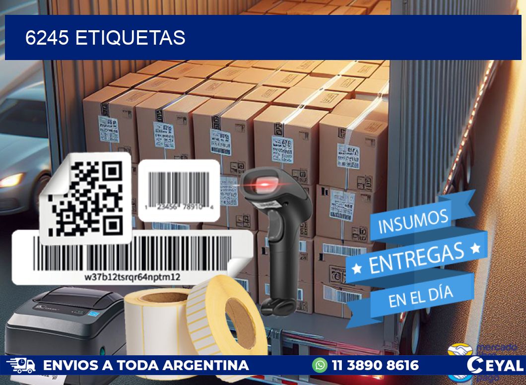 6245 ETIQUETAS