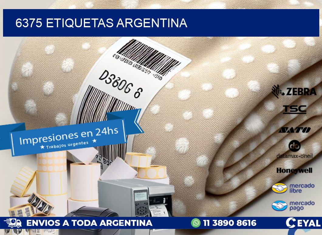 6375 ETIQUETAS ARGENTINA