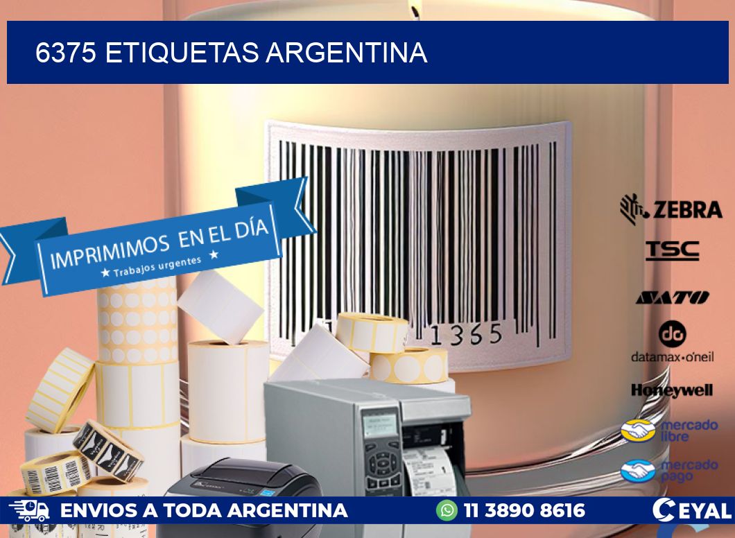 6375 ETIQUETAS ARGENTINA