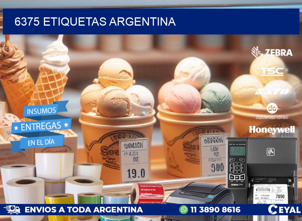 6375 ETIQUETAS ARGENTINA