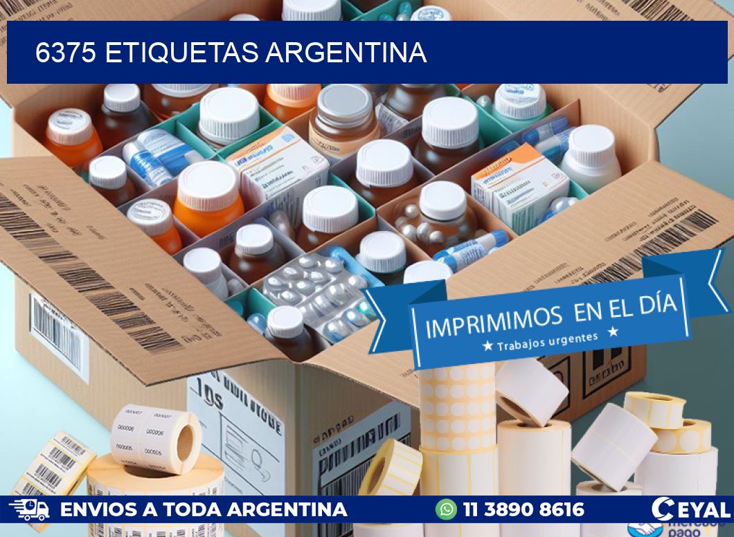 6375 ETIQUETAS ARGENTINA
