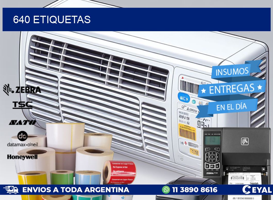 640 ETIQUETAS