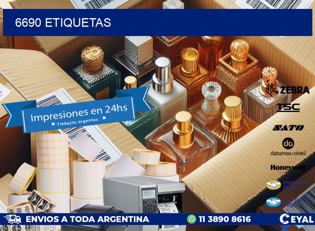 6690 ETIQUETAS