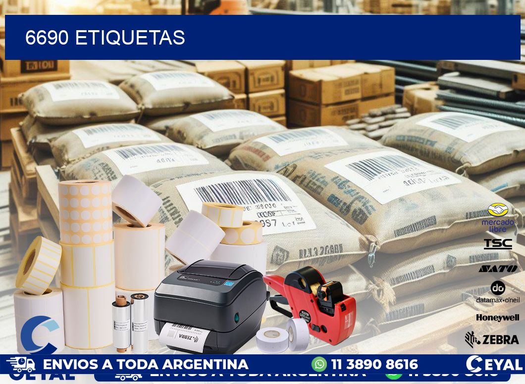 6690 ETIQUETAS