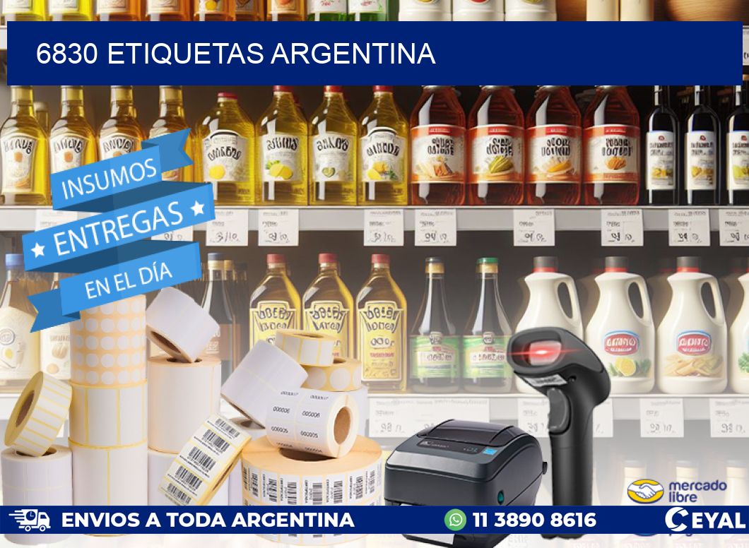 6830 ETIQUETAS ARGENTINA