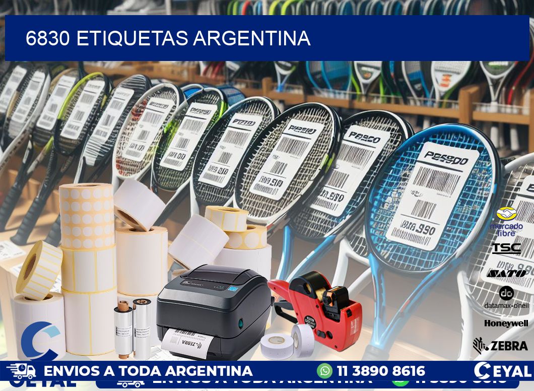 6830 ETIQUETAS ARGENTINA