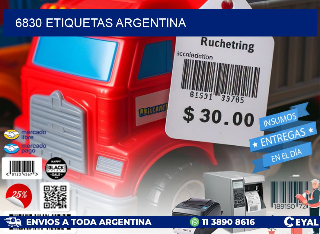 6830 ETIQUETAS ARGENTINA