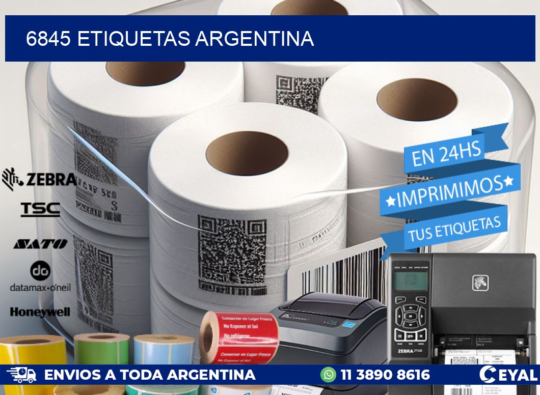 6845 ETIQUETAS ARGENTINA